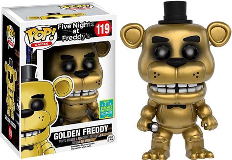 Funko Five Nights at Freddys Funko POP Games GOLDEN Freddy Exclusive ...