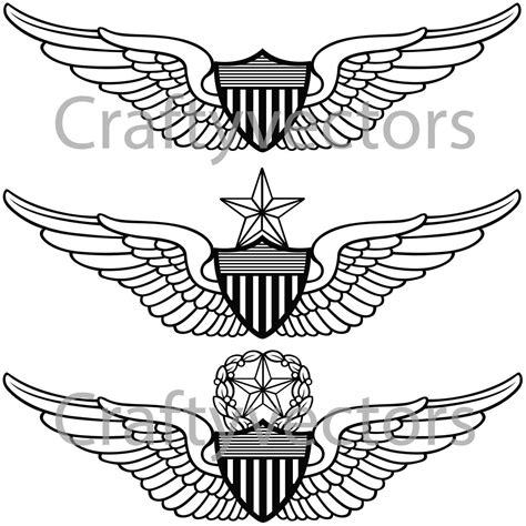 Naval Aviator Wings Vector at Vectorified.com | Collection of Naval Aviator Wings Vector free ...