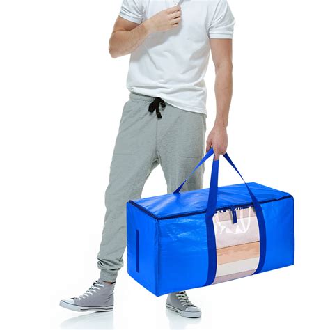 Oversized Moving Bag With Zipper And Carry Handle Heavy Duty Storage ...