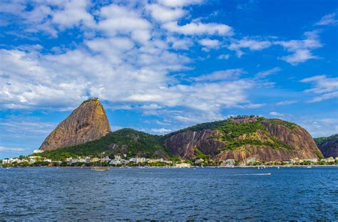 Sugarloaf mountain Pao de Acucar panorama Rio de Janeiro Brazil ...