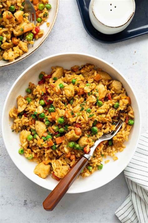 Chicken Fried Rice with Vegetables | Recipe | Fried rice, Delicious family meals, Yummy chicken ...