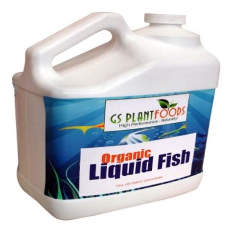 Organic Natural Liquid Fish Garden Soil Health Supplement Fertilizer ...