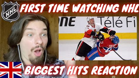 NHL BIGGEST HITS EVER REACTION - YouTube