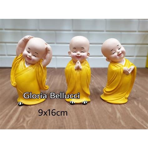 Jual patung pajangan biksu shaolin dewa julai 3 julaihut dekorasi rumah | Shopee Indonesia