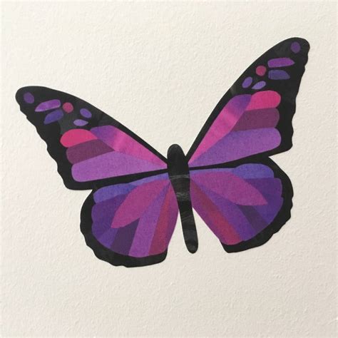 pink and purple butterfly wall stickers by chameleon and co | notonthehighstreet.com