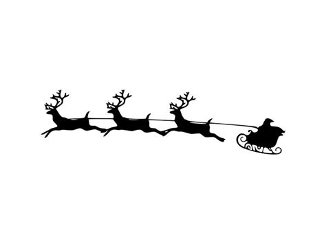 Sleigh clipart reindeer, Sleigh reindeer Transparent FREE for download ...