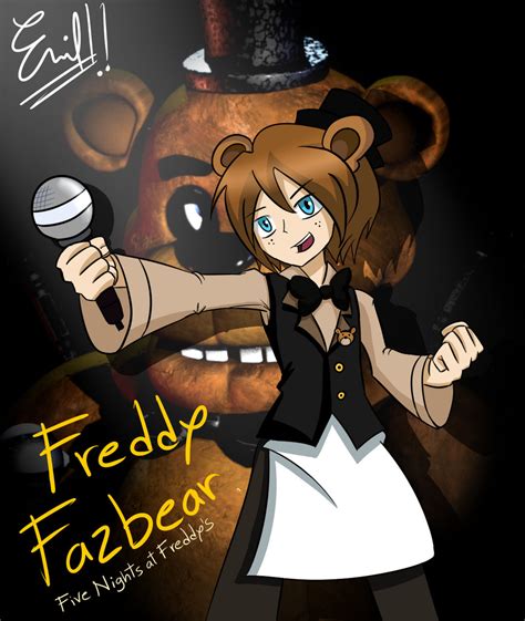 Fnaf: Freddy Fazbear Fan Art by Pole Bear by Emil-Inze on DeviantArt