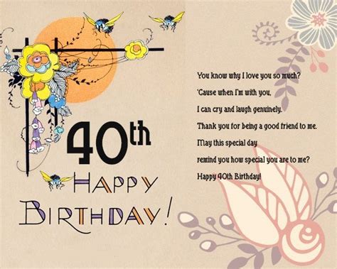 40 Birthday Sayings | 40th birthday quotes, Happy 40th birthday, 40th birthday wishes