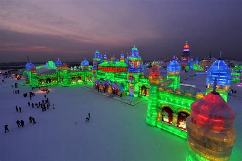 Ice and Snow World Harbin - Harbin Ice Festival Wallpapers, China