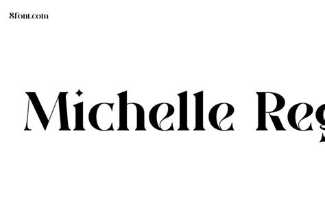 Michelle Regular Font - Free Font Download