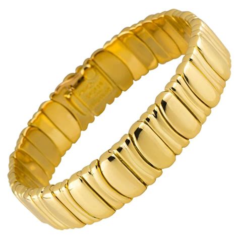 Cartier Yellow Gold Baignoire Bracelet at 1stDibs