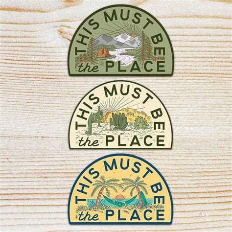 This Must Be The Place Sticker Pack | Sticker set, Themed stickers ...