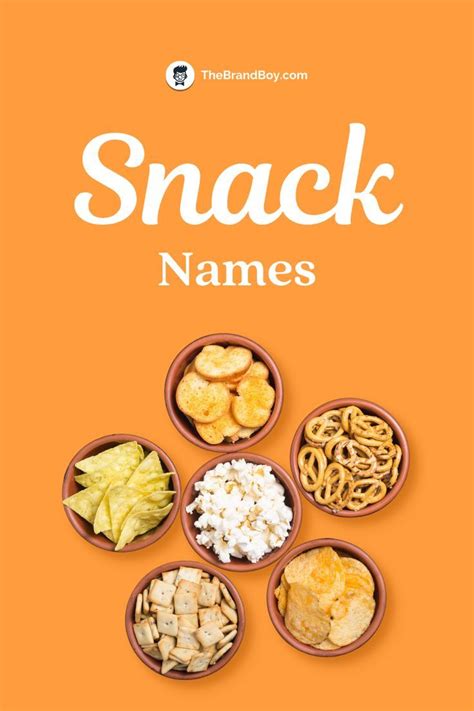 850+ Catchy Snack Names To Make Your Own Brand in 2022 | Snacks, Creative snacks, Food