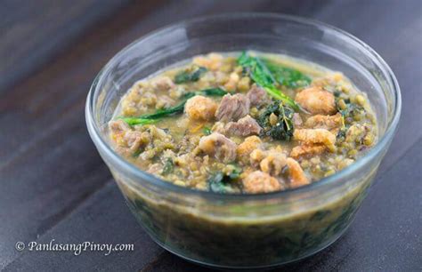 Pork Monggo Recipe - Panlasang Pinoy