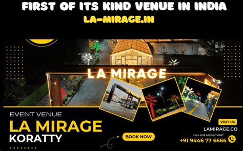 Destination Wedding Venue and Marriage Hall in Kerala | LA Mirage