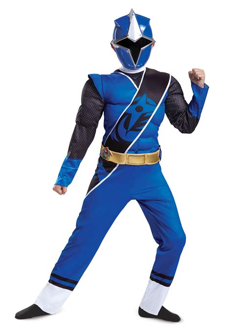 Blue Ranger Ninja Costume for Kids