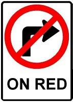 New Hampshire Driver's Manual: Right turns on red lights are permitted after a stop except when