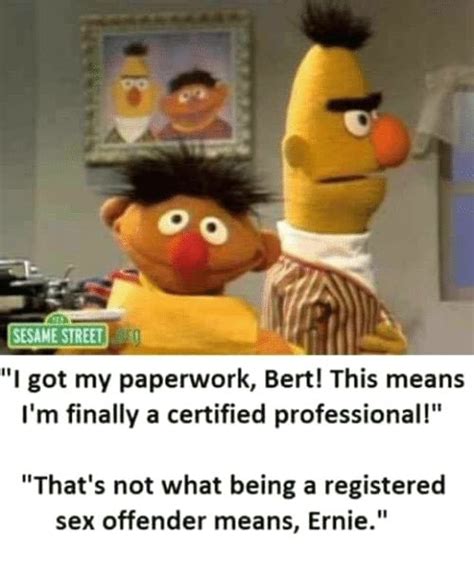 Pin by Lynette Olderbak on Fun | Sesame street memes, Bert and ernie ...