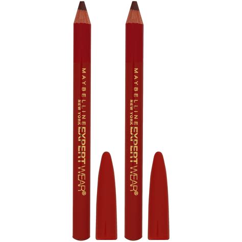 Maybelline Expert Wear Twin Brow & Eye Pencils, Dark Brown, 2 Count - Walmart.com - Walmart.com