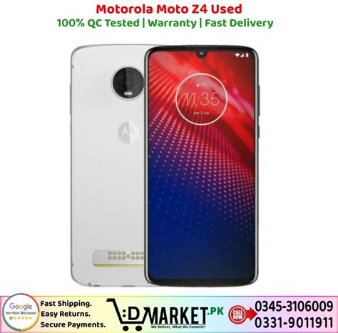 Motorola Moto Z4 Price In Pakistan | DMarket.Pk