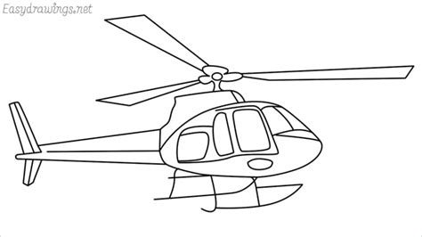 How To Draw A Helicopter Step by Step - [16 Easy Phase] + [Video]