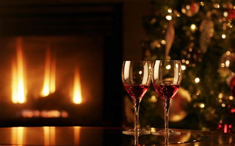 Christmas Fireplace HD Wallpapers - Wallpaper Cave