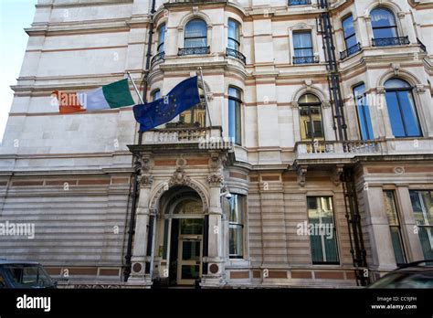 the irish embassy London England UK United kingdom Stock Photo - Alamy