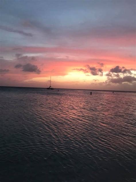 Sunset in Aruba. Palm Beach | Aruba, Sunset, Palm beach