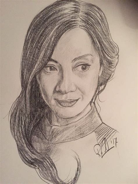 “Pencil drawing fan art! #AfterTrek #StarTrekDiscovery” | Star trek ...