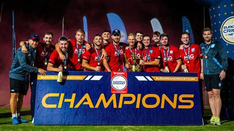 England XI are the 2023 Dream11 European Cricket Championship winners!