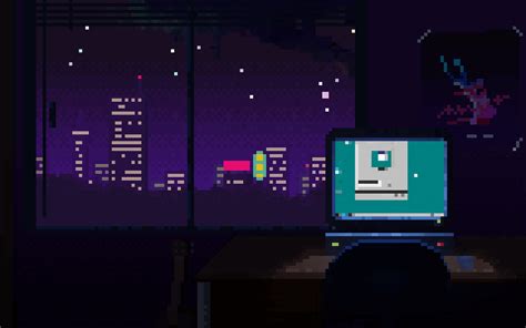 Pixel Art Gaming Wallpaper GIF