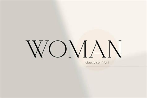 Woman Font - YouWorkForThem