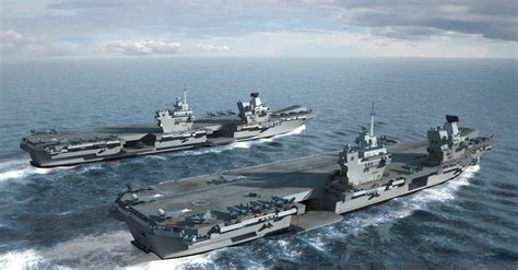 HMS Queen Elizabeth & HMS Prince of Wales | Aircraft carrier… | Flickr