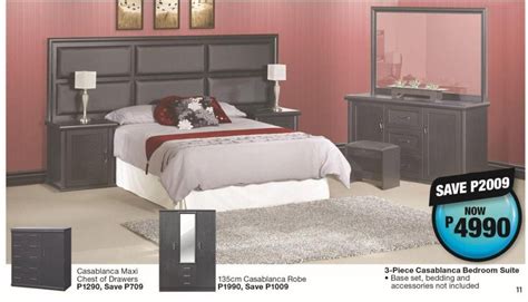 3-Piece Casablanca Bedroom Suite offer at OK Furniture