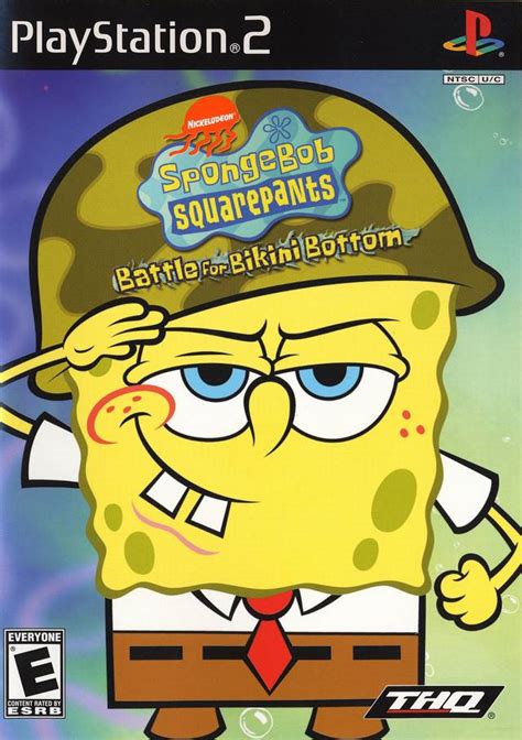 SpongeBob SquarePants Battle for Bikini Bottom Sony Playstation 2 Game