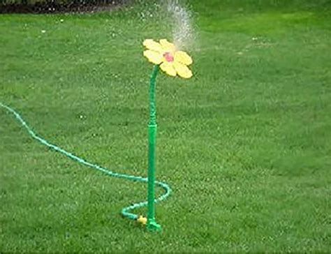 This Crazy Daisy Dancing Flower Sprinkler Is the Most Intense Way To Water Your Garden