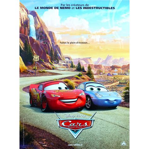 CARS Movie Poster 15x21 in.