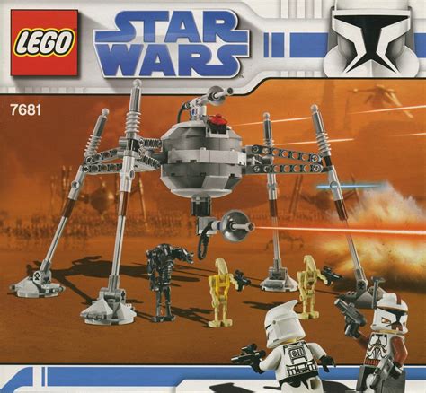 7681: Separatist Spider Droid | Lego Star Wars & Beyond