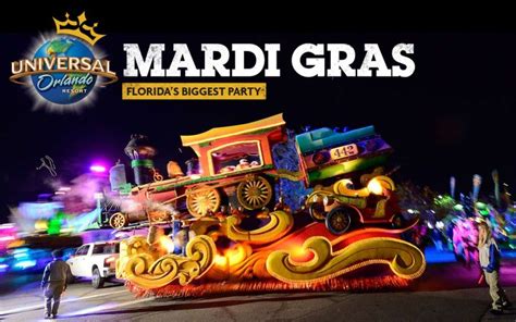 Don't Miss Mardi Gras at Universal Studios Florida