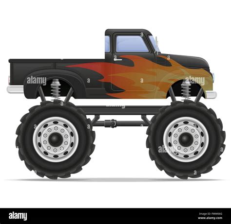 Monster truck Cut Out Stock Images & Pictures - Alamy