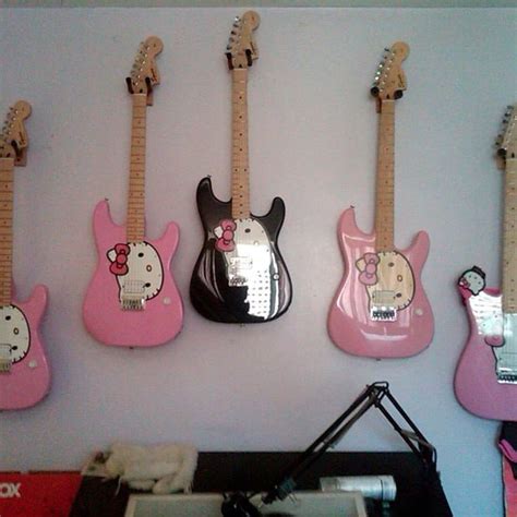 Hello Kitty Guitar Decals for Epic Aesthetics