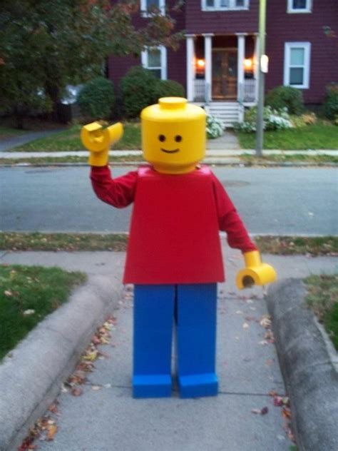 My Lego Man costume … | Lego costume, Lego man, Lego man costumes