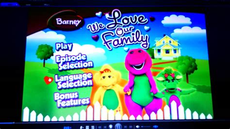 Barney- We Love Our Family - YouTube