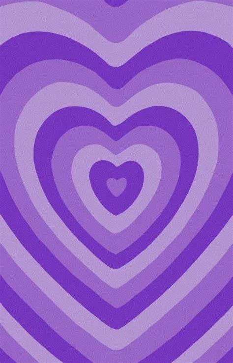 Violet Heart Background