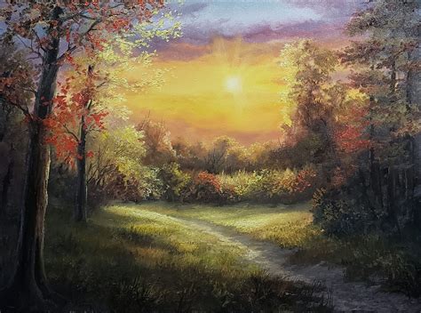 Have you ever walked outside and look at a pretty sunset? Learn how to paint this stunning ...