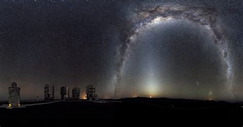 Stunning 360 degree photo of the night sky [15204x4620] (x-post r ...