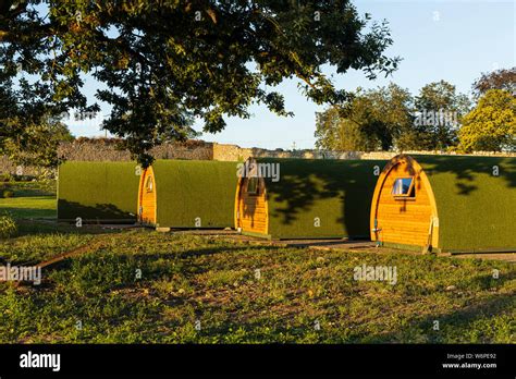 Glamping pods at Cloughjordan House, County Tipperary, Ireland Stock Photo - Alamy