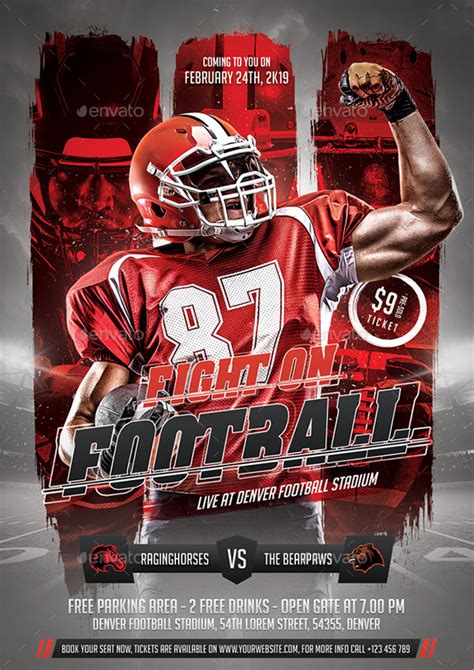 63+ Football Flyer Templates - Free PSD EPS PNG Ai PDF Downloads