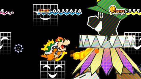 Super Paper Mario - Final Boss: Super Dimentio (No Damage) - YouTube