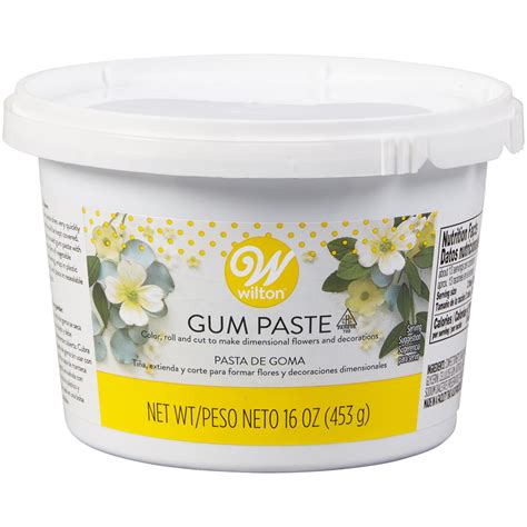 Wilton Ready-To-Use Gum Paste, 16 oz. Gum Paste - BakeDeco.Com